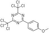 2-(4-Methoxyphenyl)-4,6-bis(trichloromethyl)-1,3,5-triazine
